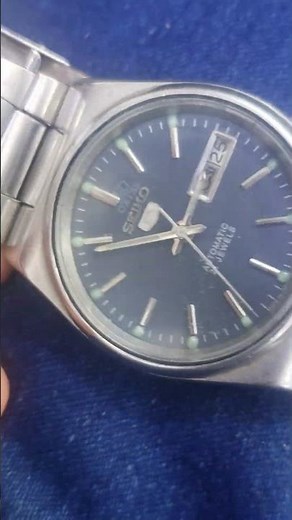 seiko 5 automatic 7009 Japanese men's watch 21 jewels