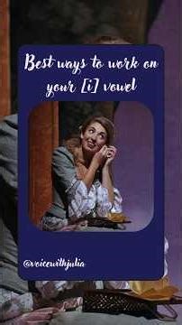 Best ways to work on your [i] vowel #vocaltechnique