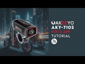 WIFI & APP Tutorial - AKEEYO AKY-710S