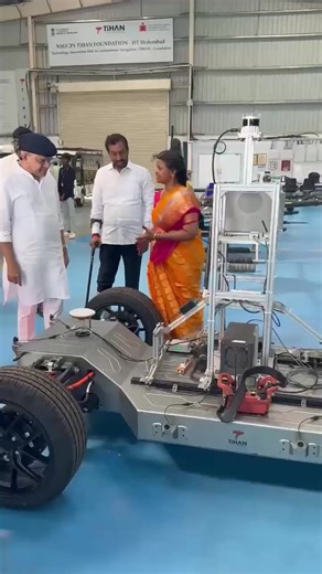 1.1M views · 50K reactions | TiHAN: India’s first autonomous navigation testbed for aerial and terrestrial systems. IIT Hyderabad A pioneering facility driving research and innovation in self-driving vehicles and drones. | Ashwini Vaishnaw | Facebook