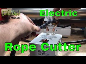 How to Cut and Melt Paracord - Electric Rope Cutter