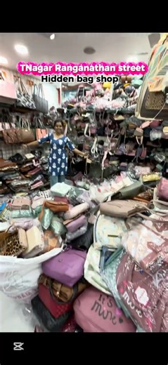 Hidden spot in t nagar | #chennai # tnagar #bagspot #fashion