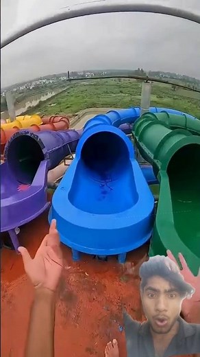 How this boy got stuck in a swimming pool slide#Shorts#YouTubeShorts#ShortVideo#TrendingShorts#Viral