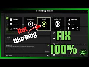Nvidia GeForce Experience Shadowplay IN GAME OVERLAY fix not working or stop working Win11 2023