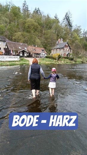 Bode Unterwasserstraße Treseburg Villen - Harz im Mai 2026 - Wandertage