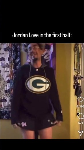 Jordan Love in the first half: