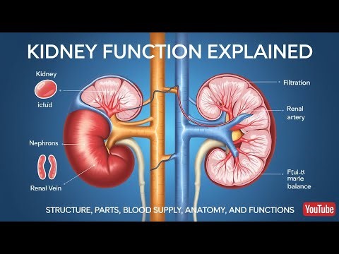 Kidney Function in 5 Minutes: How Your Kidneys Filter, Balance, and Detoxify