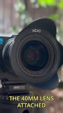 The NEW Phase One XC40 Compact Camera