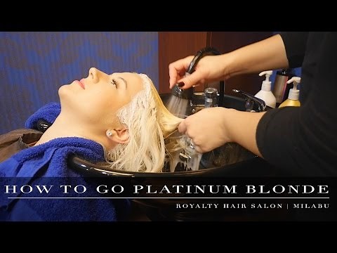 HOW TO GET PLATINUM BLONDE HAIR | MILABU