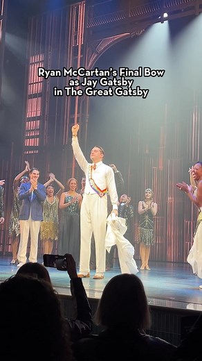Ryan McCartan's Final Performance as Jay Gatsby