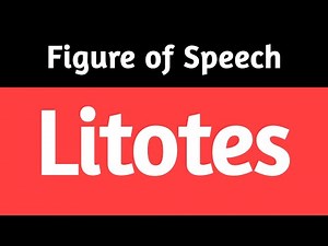 Litotes Figure of Speech