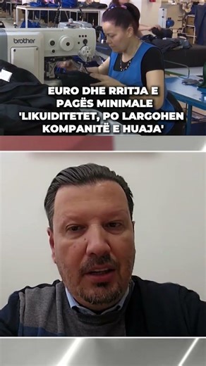 EURO DHE RRITJA E PAGËS MINIMALE/ 'LIKUIDITETET, PO LARGOHEN KOMPANITË E HUAJA'