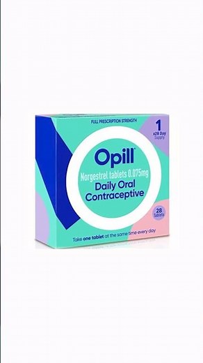 Opill: Over-the-counter birth control pill approved by FDA. #opill
