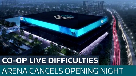 New Manchester arena cancels opening night amid safety concerns - Latest From ITV News