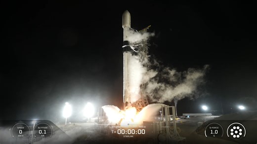 2026全球82发！SpaceX猎鹰9号火箭"一日双发"首枚升空！将25颗Starlink卫星送入太空，完成2026年第43次发射任务！