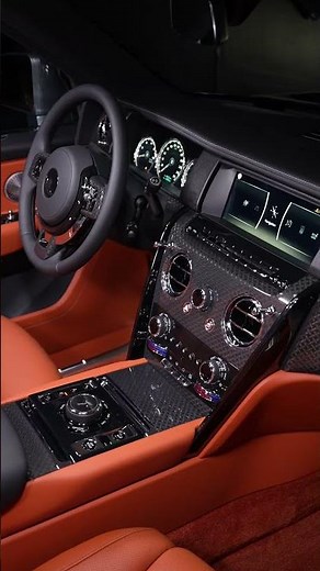 Titan Of High-End Luxury Shattering SUV Limits Rolls Royce Cullinan Black Badge | Dourado Luxury Car