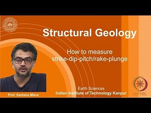 IITK NPTEL Structural Geology_LAB 01: Stereonet Basics [Prof. Santanu Misra]