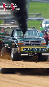 "Relentless" Spooling up at the 2025 Midwest Summer Nationals Tractor & Truck Pull!! #BSTP #fummins | Badger State Tractor Pullers