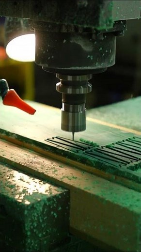 Factory Friday Green Material Inlay Cut