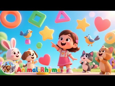 Shapes Song | Bella’s Learning 7 Shapes Geometry and Educational Rhyme
