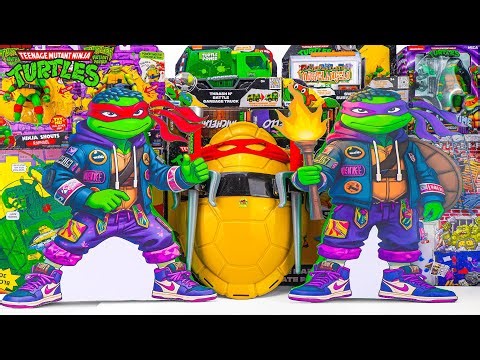 Unboxing Teenage Mutant Ninja Turtles | Secret Box of 4 Ninja Turtle Warriors | Battle Arena Playset