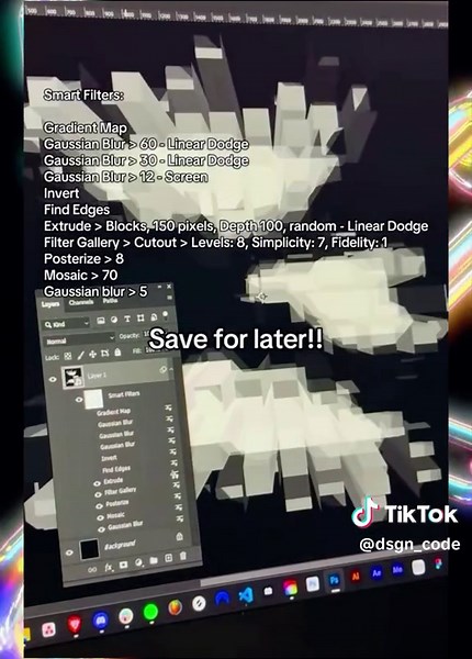 Chat is this a good tutorial? Check out the link in bio for awesome design assets!! #graphicdesign #photoshoptutorial #photoshop