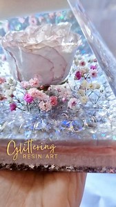 2–3 weeks of labour to finish such a beauty 💎 every bit worth it! Each pyramid is made just for you, so if you want a custom one, slide into my DMs anytime — I’m always down to chat about your dream design! 💦 Crafted with epoxy resin crystal clear and deep pour from Teexpert Resin Art #glitteringresinart #resinpyramid #resinkeepsake #keepmemories #labouroflove #resinartideas #resinobsessed #resinlovers #madetoorder #custommade #handmadebusinessowner | Glittering Resin Art