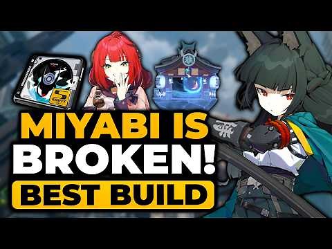 Miyabi Build (2.1 ULTIMATE GUIDE) BEST F2P Build, Team, W Engine, Disc, AND MORE - ZZZ Miyabi Build