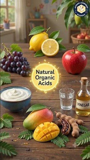 organic acid #science #scienceshorts #acid