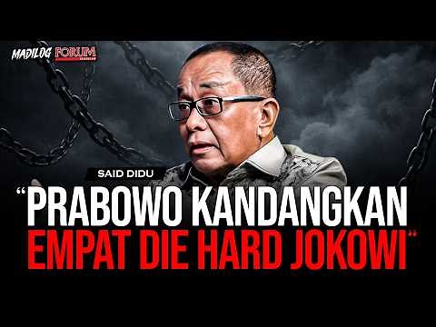 SAID DIDU: TANGAN TUHAN SEDANG BEKERJA... TEDDY PINTU MASUK OLIGARKI