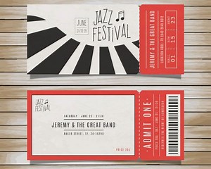 Download Event Tickets Website Template