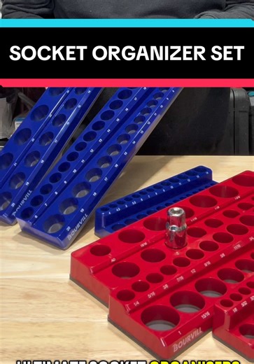 Essential Socket Organizer Set for Home and Tools