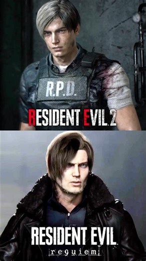 Leon Kennedy Evolution - Resident Evil 2 (2019) to Resident Evil Requiem (2026) #gaming #shorts