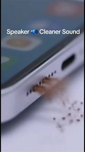 IPhone speaker clean & clear sounds #iphone #mobile #android #all #speaker | raja_khushbu_mobile