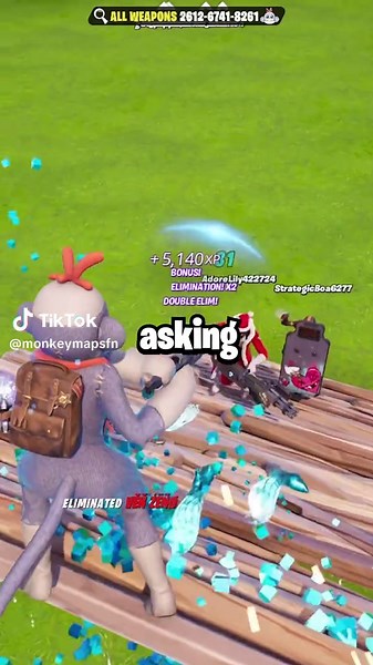 One Shot Glitch in Fortnite Creative: Unlock XP