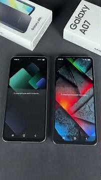 Samsung Galaxy A16 vs A07, which is better? #cellphonecomparison #galaxya16 #galaxya07 #samsung