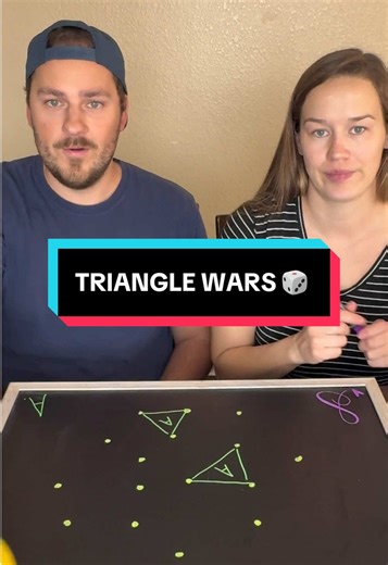Triangle Wars: Intense Couple Board Game Challenge