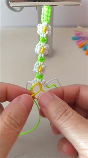 How to tie a flower with string, simple but beautiful #diy