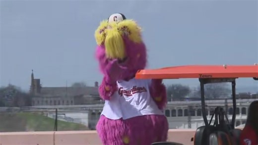 Baseball is back in Cleveland! Celebrating the Guardians home opener downtown