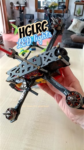 NEW! HGLRC PRO FPV DIGITAL CAMERA DRONE #HOW TO INSTALL LED LIGHTS CLRACING SOLDERING UNDER GLOW DJI