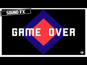 GAME OVER VOICE | GAMING SOUND EFFECTS | FREE NO COPYRIGHT STOCK AUDIO FX [CCM]