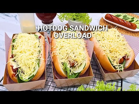 Hotdog Sandwich Overload Recipe