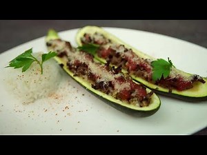 Courgettes farcies légères