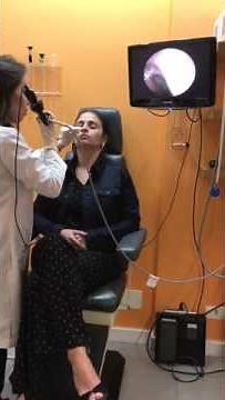 Fibronasolaringoscopia flexível