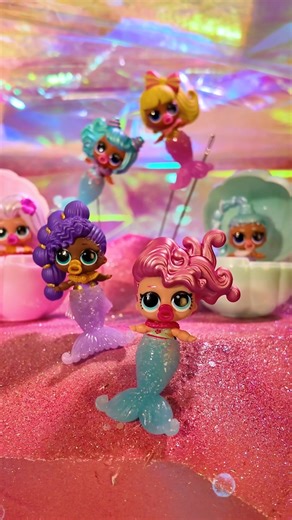 Makeover magic doesn’t just happen by itself. It takes some iconic mermaid sisters and a lottttt of ✨glitter✨ #LOLsurprise #CollectLOL | LOL Surprise