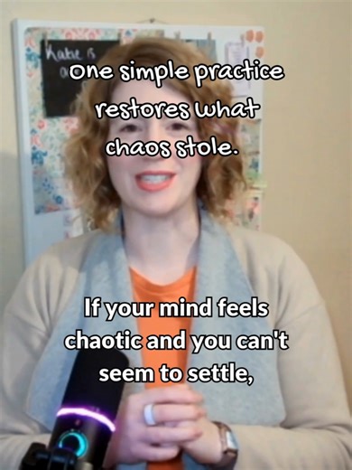 You don't need more concepts. You need one anchor. That's it. Less Om. More Outcome. xoxo Katie 😘 #mentalclarity #focus #mentalwellness #mindfulness