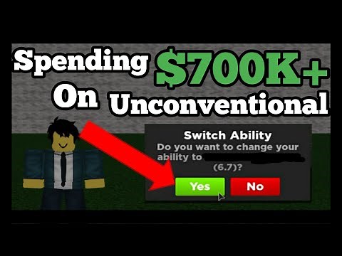 Spending $700,000+ On Roblox unConventional (God Tier !?!) | Roblox unOrdinary