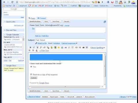Gmail Return Receipt