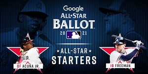 Freeman, Acuña in familiar spot: ASG starters