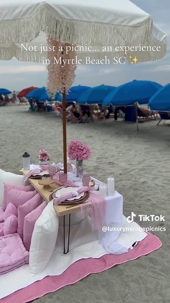 Luxury Beach Picnic Experience in Myrtle Beach